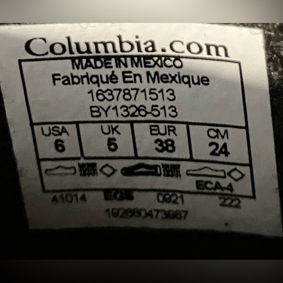 EUC Columbia Girls Powder Bug Winter Boot Purple - Picture 6 of 6